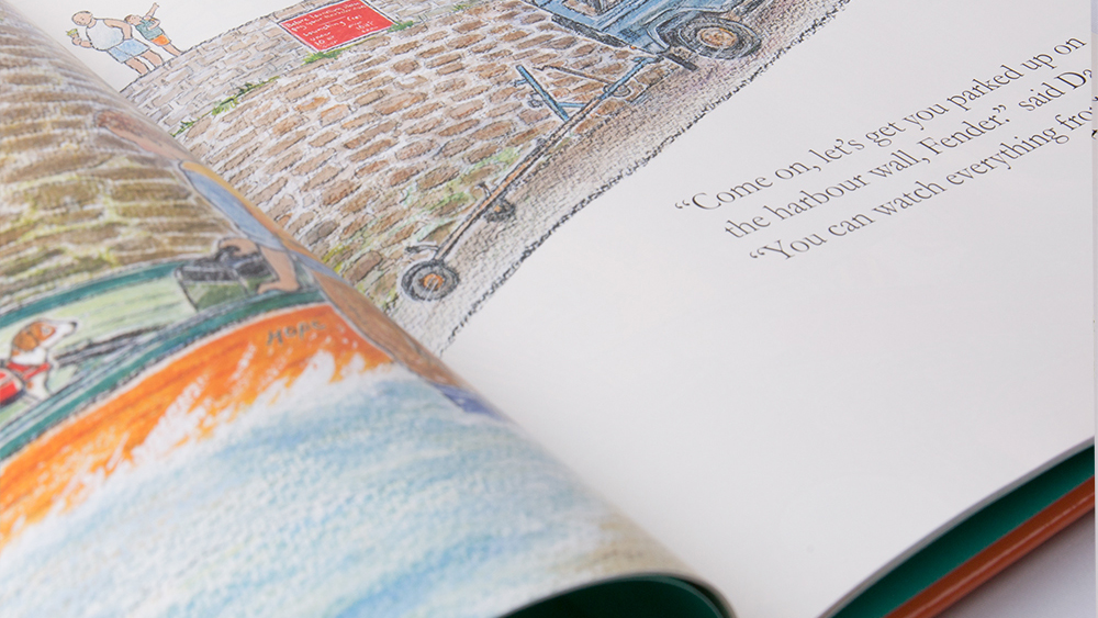 Get Land Rover Fender's Day at The Harbour Children's Book At AED 67.00