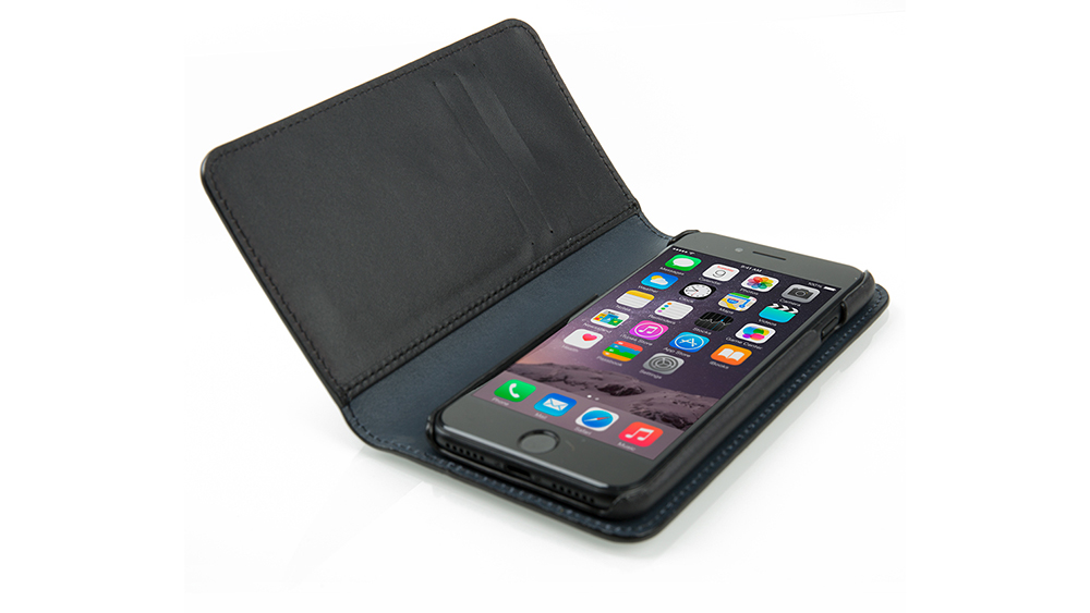 Get Land Rover RANGE ROVER LEATHER iPHONE 7 WALLET CASE - BLACK At AED 365.00