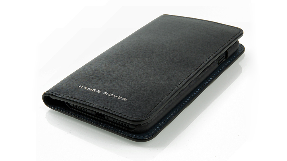 Shop Land Rover RANGE ROVER LEATHER iPHONE 7 WALLET CASE - BLACK in UAE