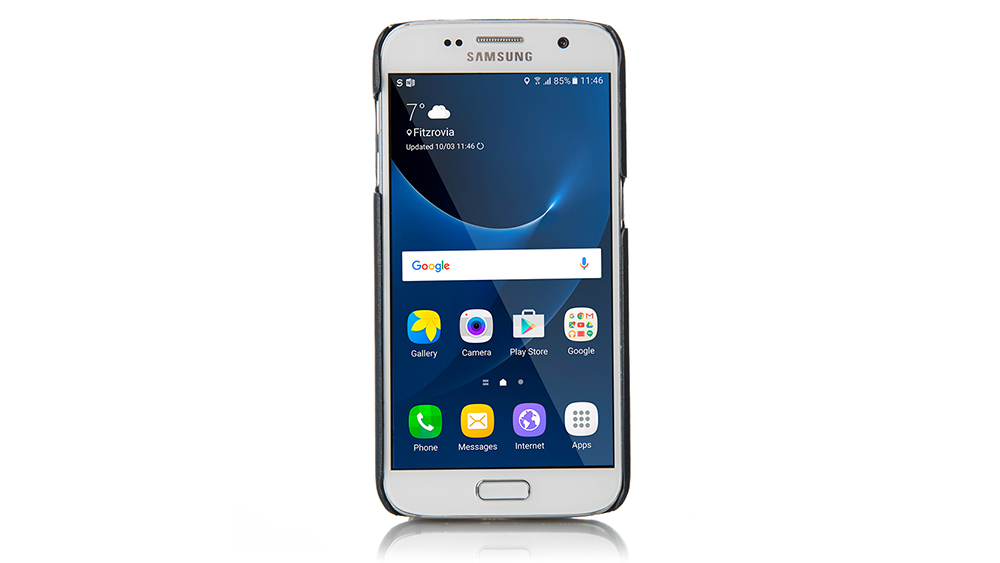 Leather Galaxy Phone Case - Hover Image