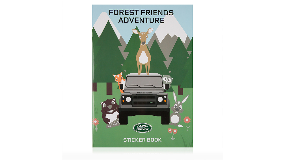 Land Rover Sticker Book