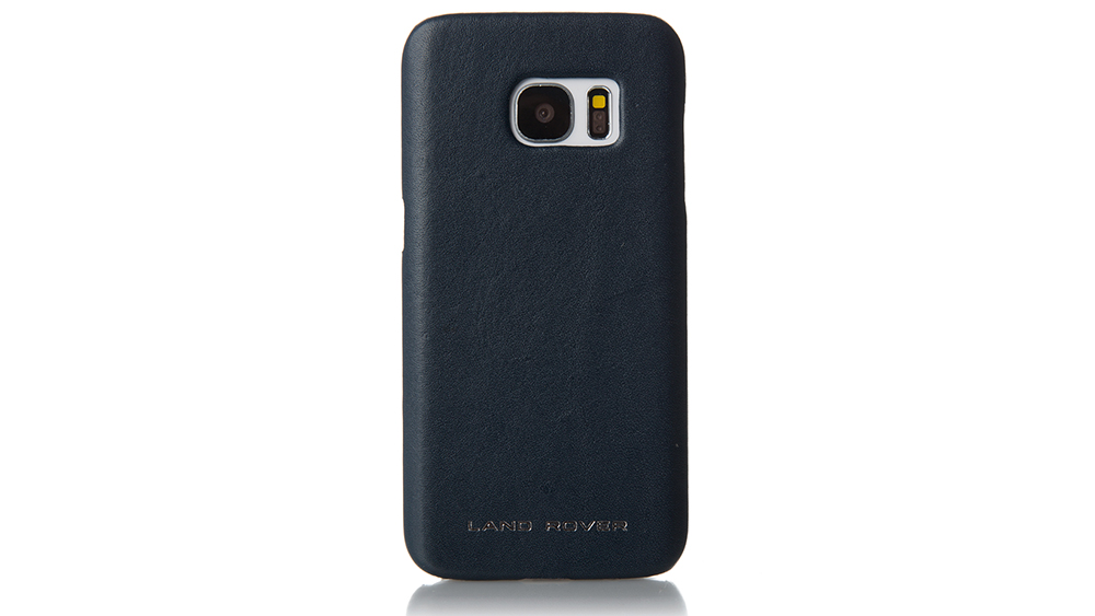 Land Rover LEATHER GALAXY PHONE CASE - GREY