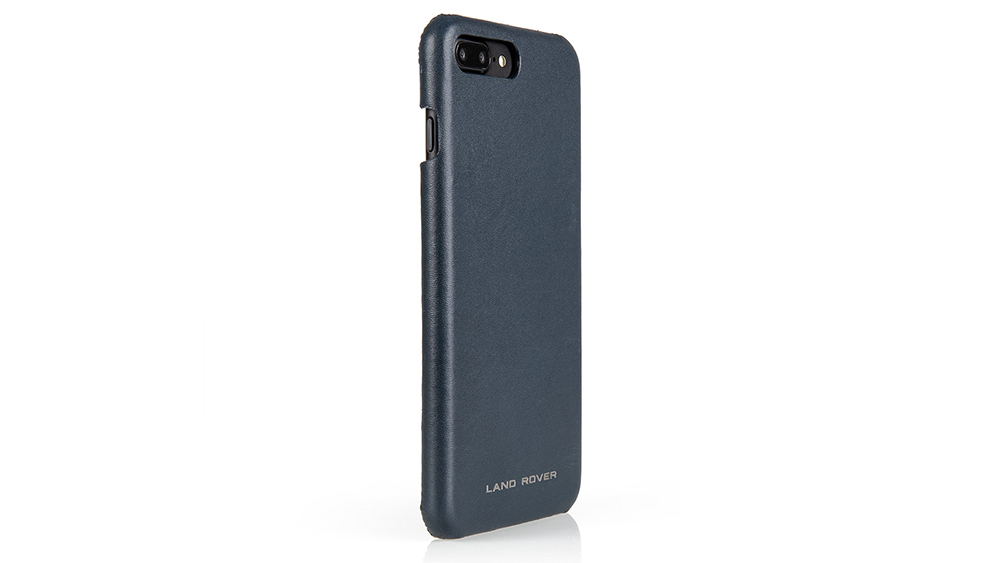 Shop Land Rover Leather iPhone 8+ Case - Navy in UAE