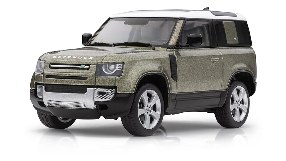 Land Rover Defender 90 Scale Model 1:43 Scale - Green