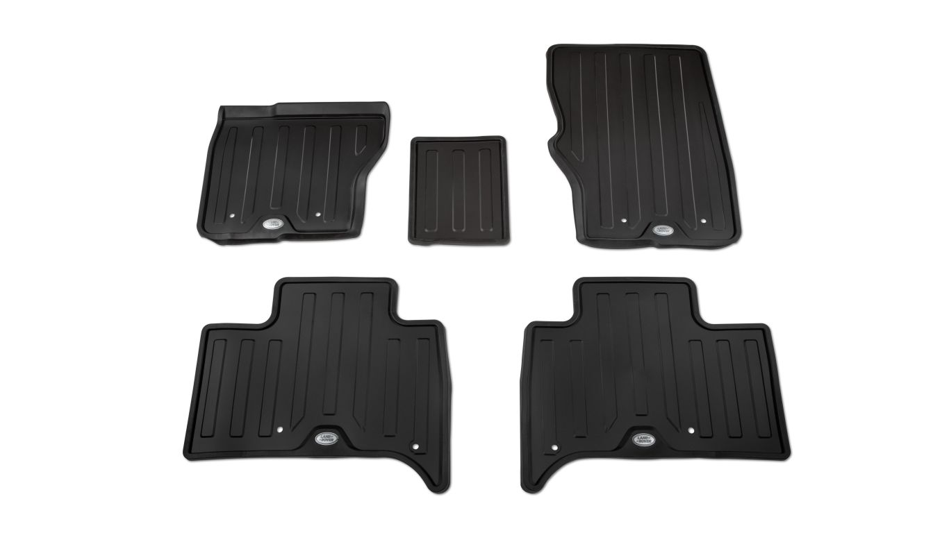 Land Rover Rubber Mats - Espresso, LHD, Pre 21MY