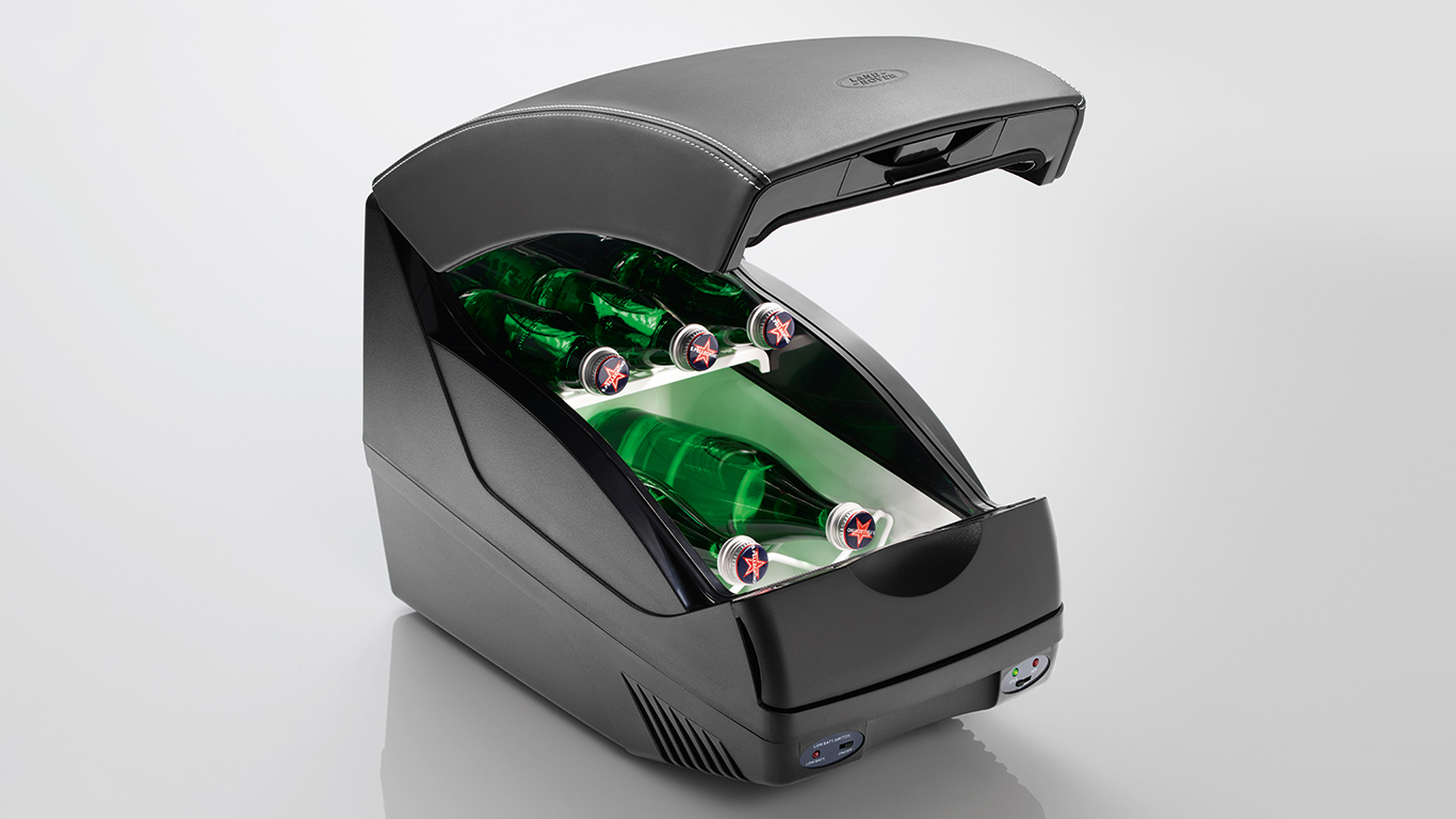 Shop Land Rover Centre Armrest Cooler/Warmer Box in UAE