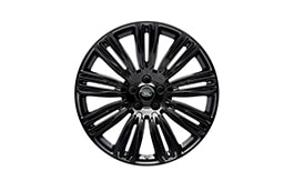 Land Rover Alloy Wheel - 22” Style 9012, 9 split-spoke, Gloss Black