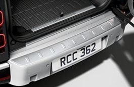 Land Rover Bright Rear Scuff Plate