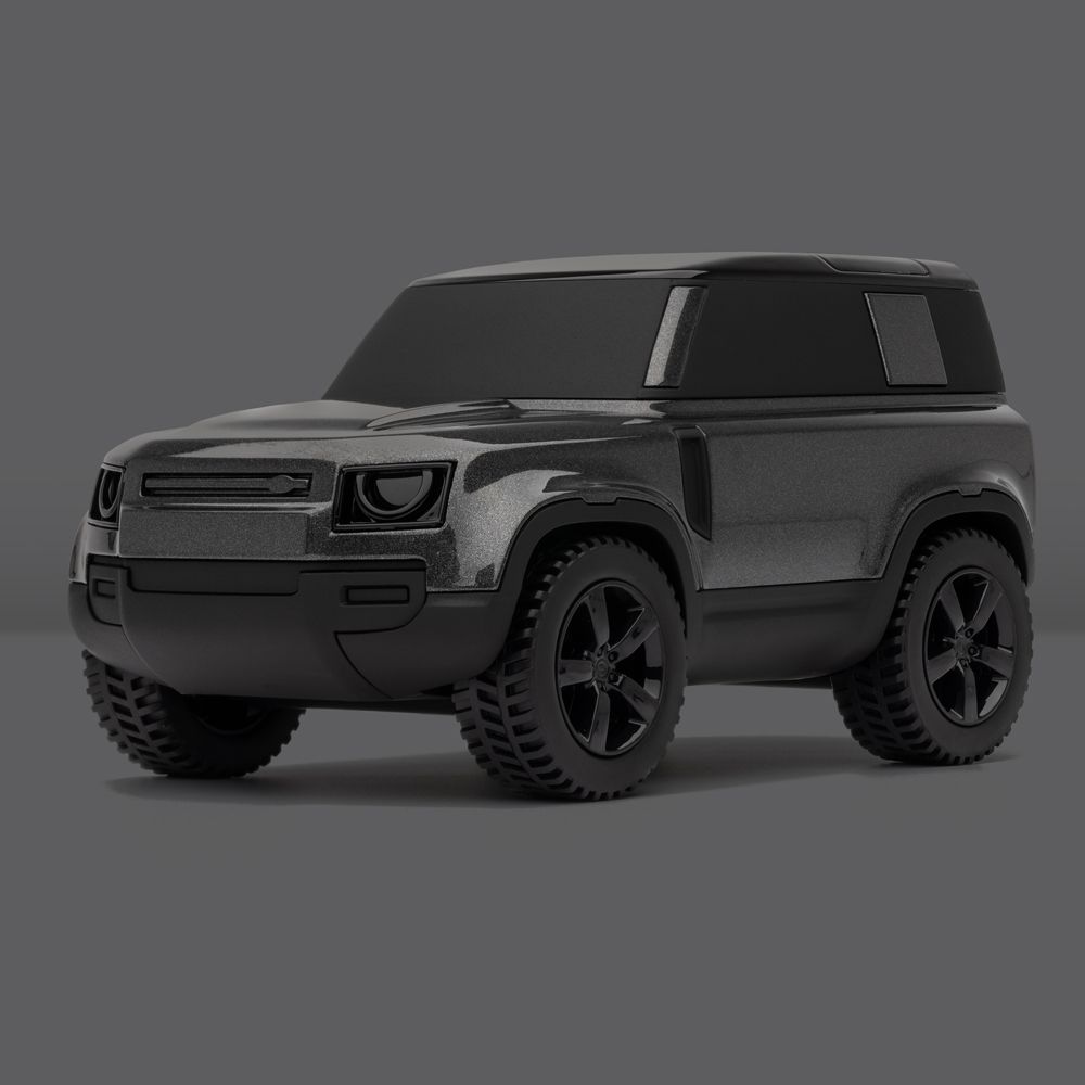 Land Rover Defender Icon Model 02 - Carpathian Grey / Black Roof