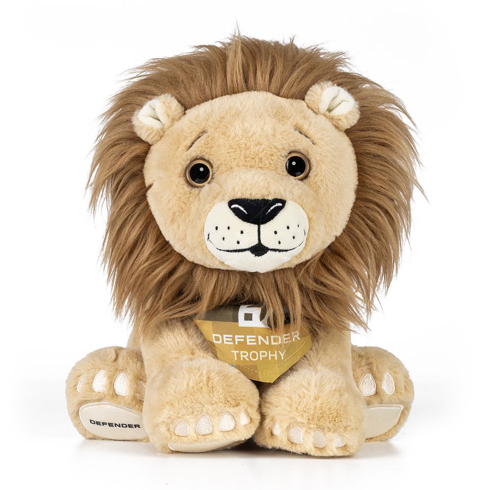 Get Land Rover Defender Trophy Lion Plush x Tusk At AED 279.00