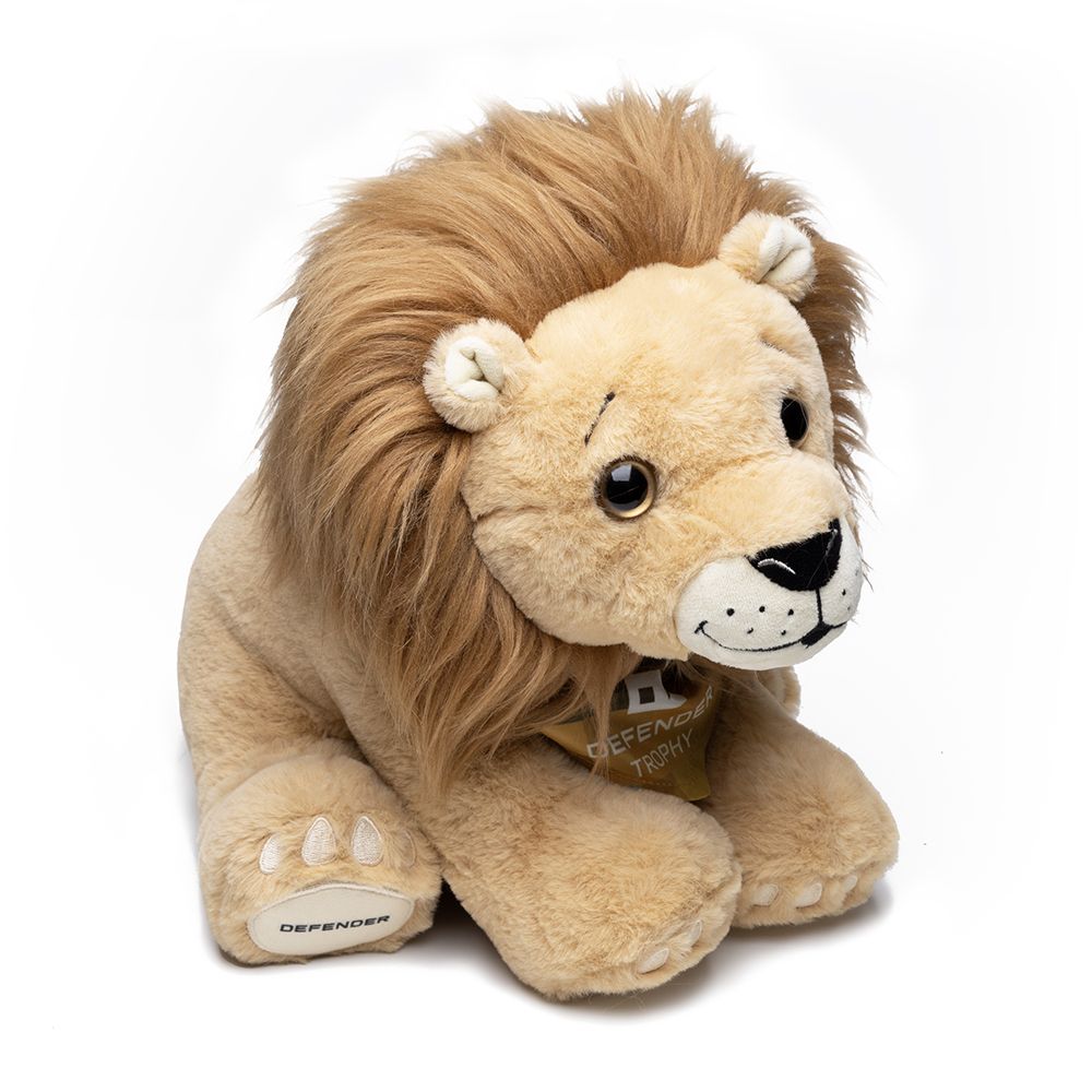 Defender Trophy Lion Plush x Tusk 6
