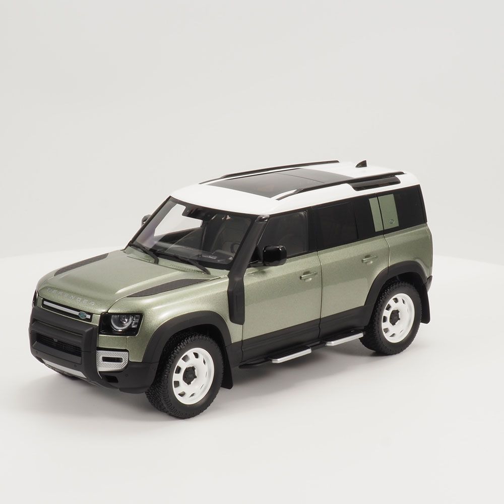 Get Land Rover Defender 110 Scale Model 1:18 - Pangea Green At AED 1195.00