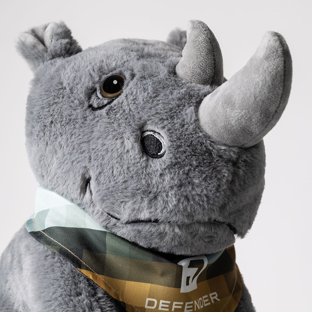 Defender Trophy Rhino Plush x Tusk 8