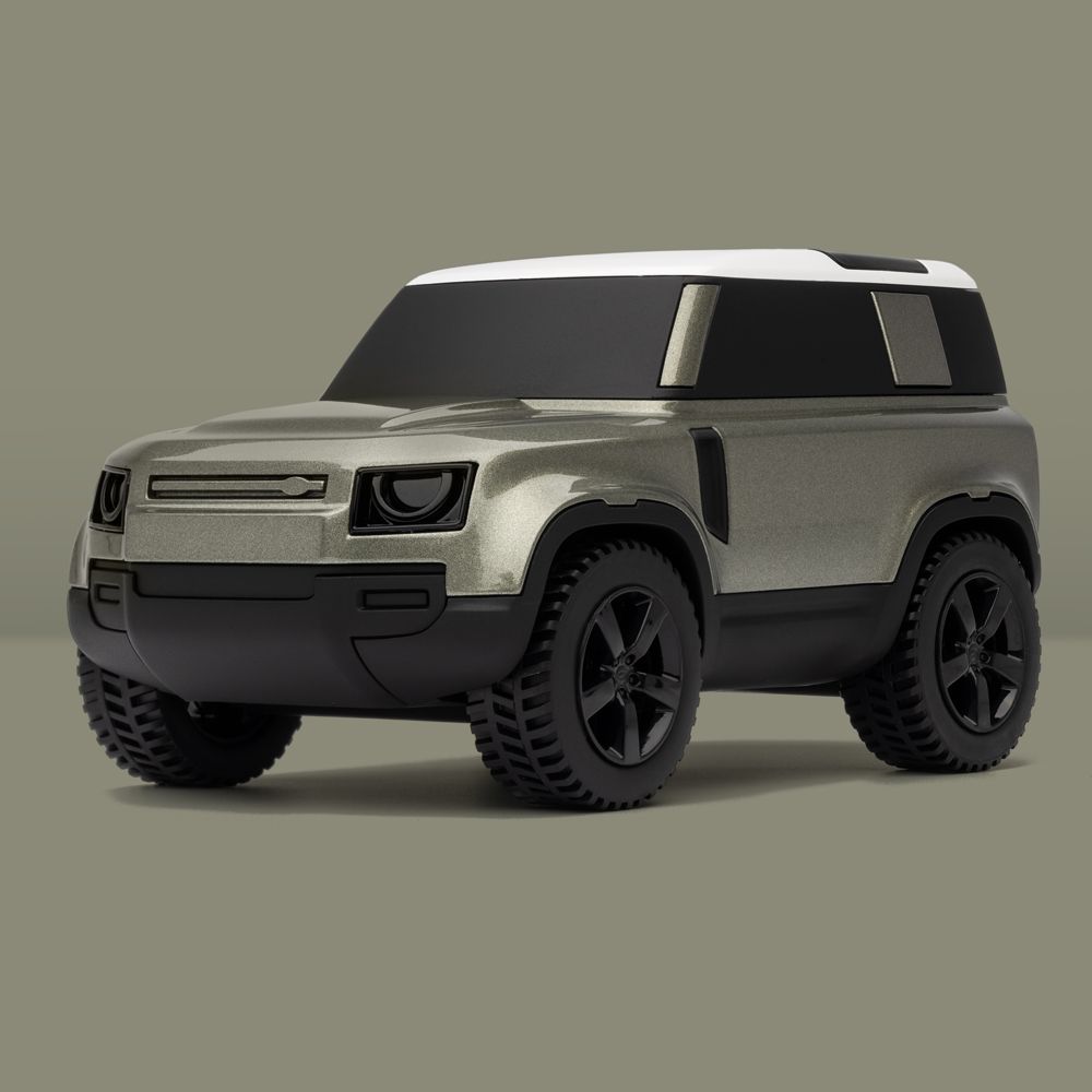 Land Rover Defender Icon Model 02 - Pangea Green / White Roof