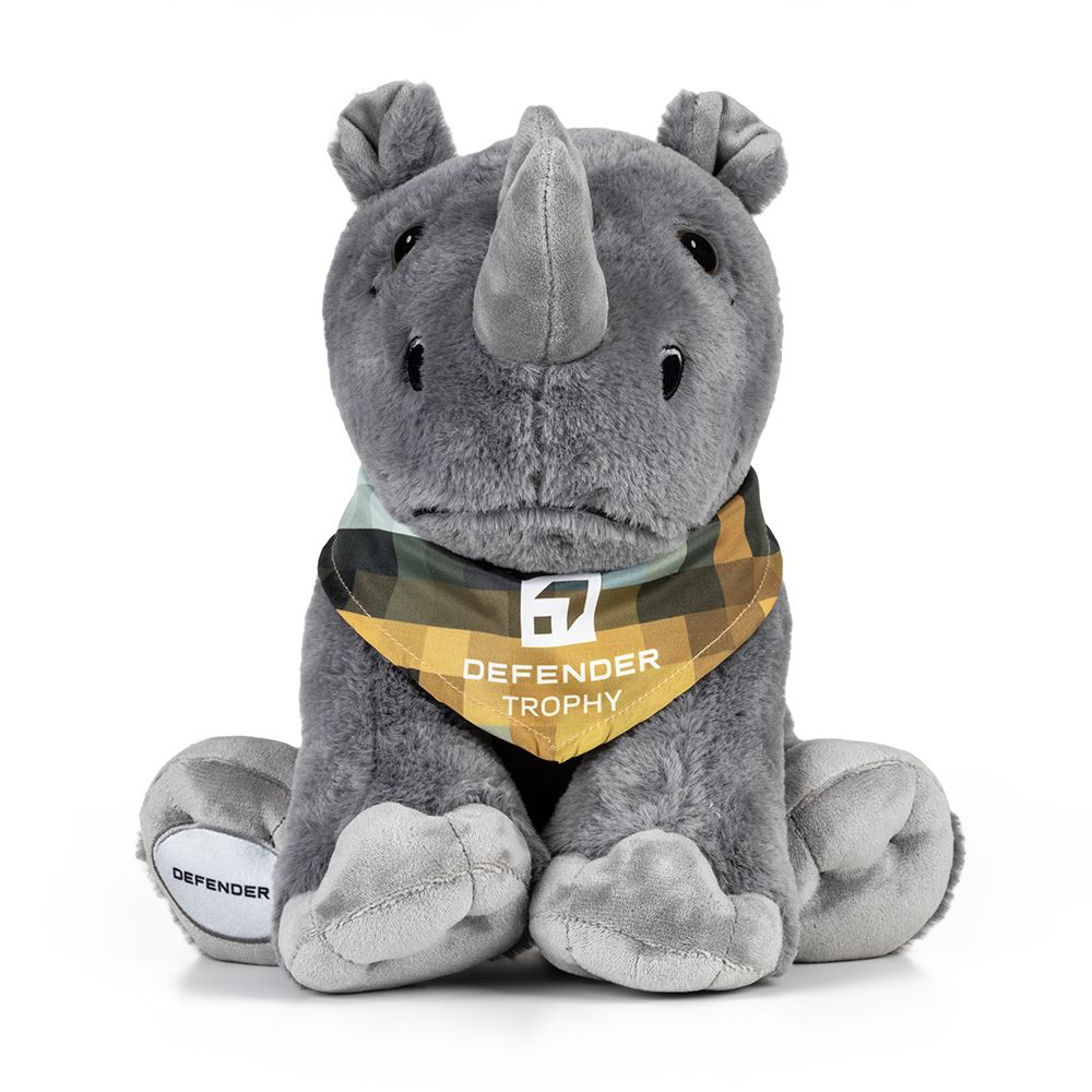 Get Land Rover Defender Trophy Rhino Plush x Tusk At AED 279.00