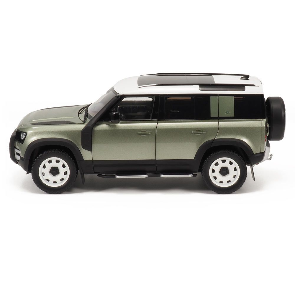 Shop Land Rover Defender 110 Scale Model 1:18 - Pangea Green in UAE