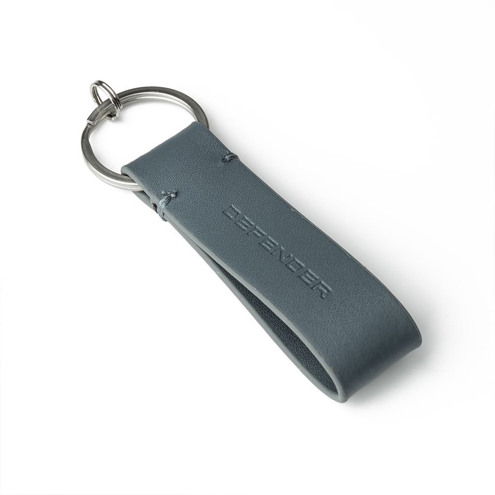 Land Rover Defender Leather Loop Keyring