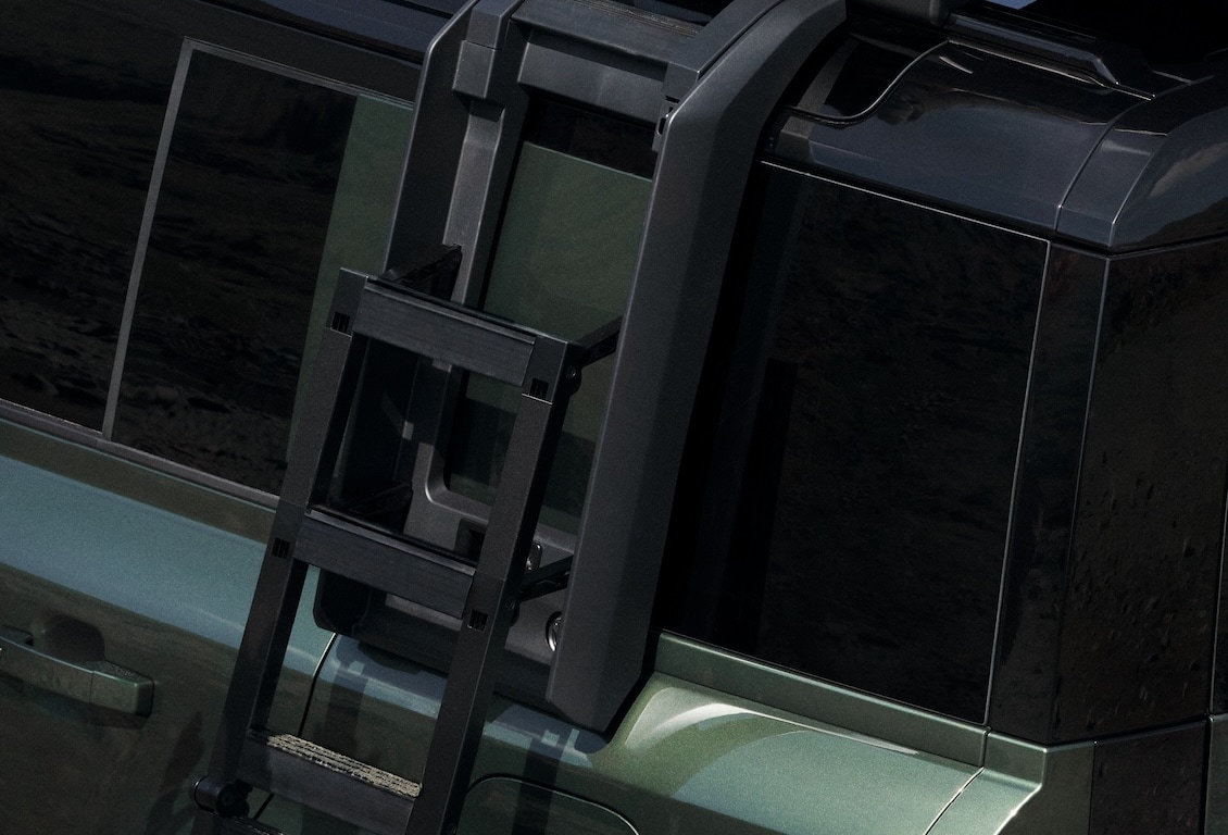 Land Rover Black Deployable Roof Ladder