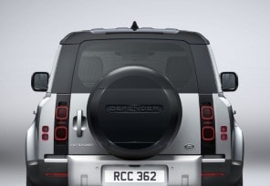 Land Rover Gloss Black Spare Wheel Cover