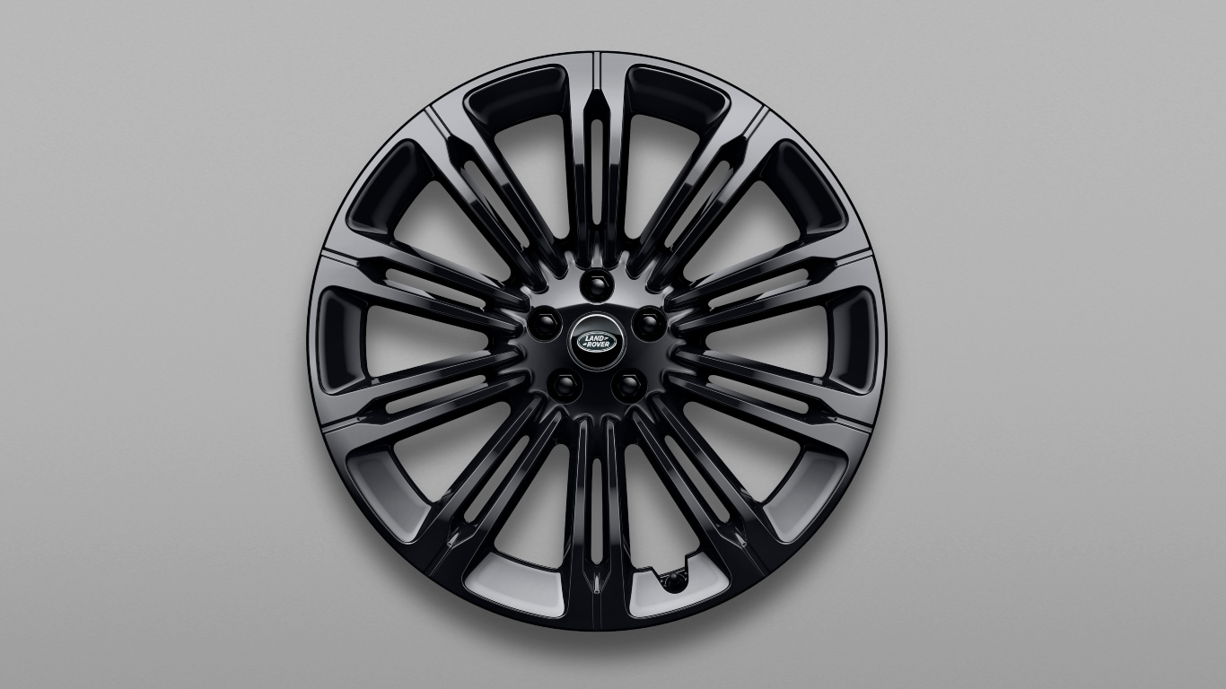 Land Rover 23" Style 1075, Gloss Black
